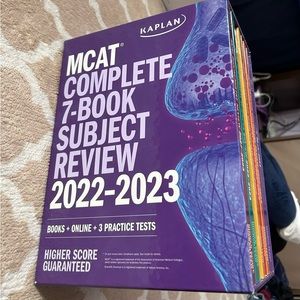 SOLD! Kaplan MCAT Prep Books